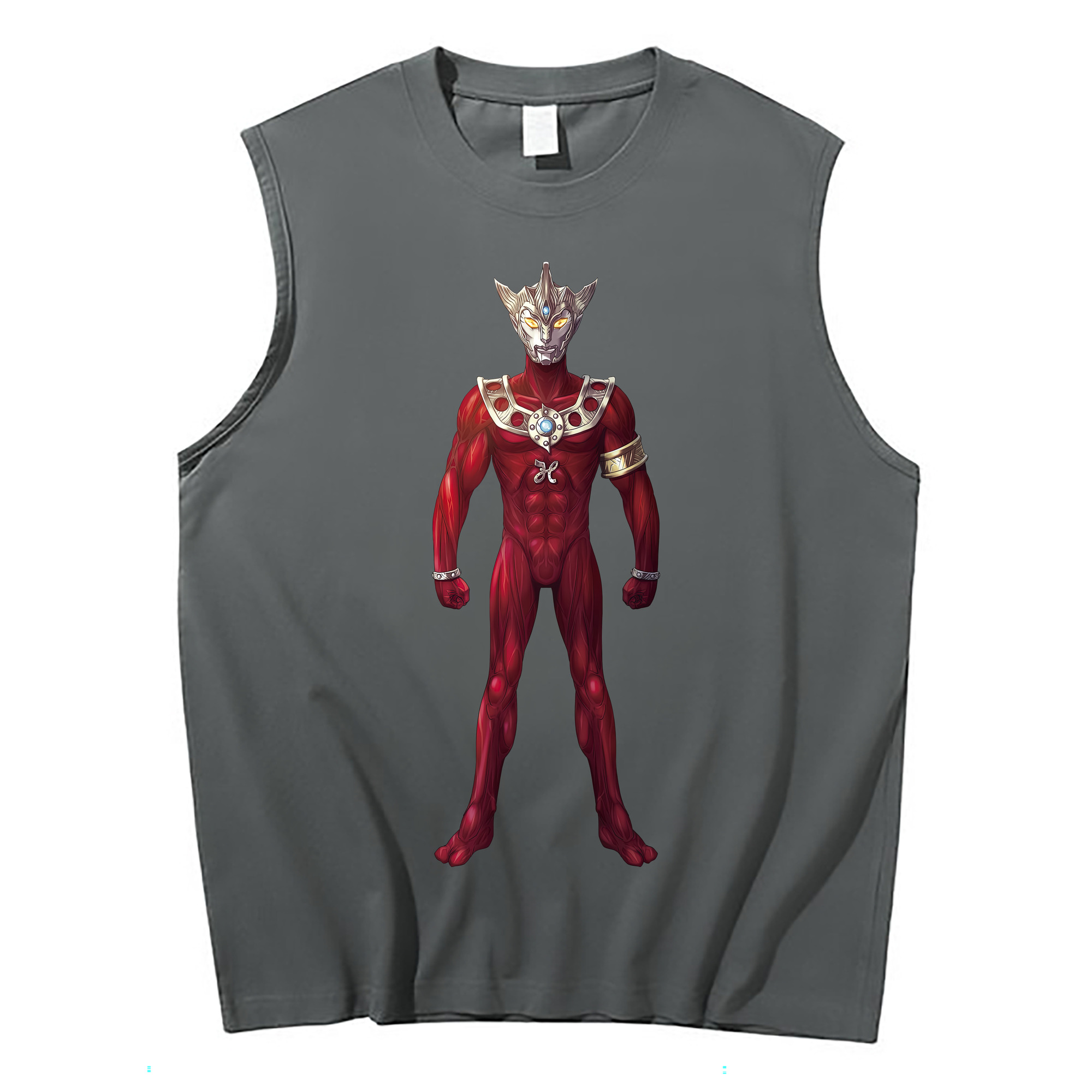 （画像用） ウルトラマン Ultraman コットン100％タンクトップ（フロントプリント）